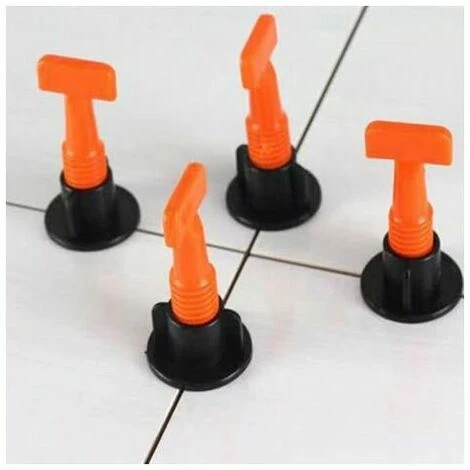 ECHOO 100 Stück T-Lock-Fliesenklemme Mit 2 Minischlüsseln, Nivelliersystem, Bodenfliesen, Wand, Bodenfliesen, Nivellierwerkzeug 3 ECHOO 100 Stück T-Lock-Fliesenklemme Mit 2 Minischlüsseln, Nivelliersystem, Bodenfliesen, Wand, Bodenfliesen, Nivellierwerkzeug – Bild 3