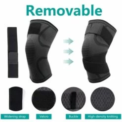 QERSTA Knieschützer, 1 Elastisches Pack, Atmungsaktiv, Rutschfest -Angebote Fliesenleger-Werkzeug Store 68113394 3