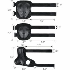 QERSTA Knieschoner Für Kinder 2-7, Kinder Knieschoner Set 6 Stück, Knieschoner -Angebote Fliesenleger-Werkzeug Store 68113436 4