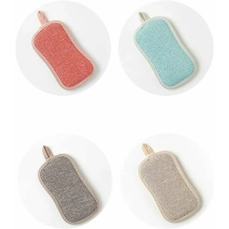 ECHOO Wiederverwendbare Mikrofaser-Scheuerschwämme Doppelschwamm Mikrofaser-Scheuerschwämme Doppelseitige Scheuerschwämme Geruchlos Wiederverwendbare Doppel-Scheuerschwämme Doppelseitige Scheuerschwämme (8 Stück) 2 ECHOO Wiederverwendbare Mikrofaser-Scheuerschwämme Doppelschwamm Mikrofaser-Scheuerschwämme Doppelseitige Scheuerschwämme Geruchlos Wiederverwendbare Doppel-Scheuerschwämme Doppelseitige Scheuerschwämme (8 Stück) – Bild 2