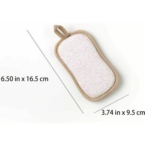 ECHOO Wiederverwendbare Mikrofaser-Scheuerschwämme Doppelschwamm Mikrofaser-Scheuerschwämme Doppelseitige Scheuerschwämme Geruchlos Wiederverwendbare Doppel-Scheuerschwämme Doppelseitige Scheuerschwämme (8 Stück) 3 ECHOO Wiederverwendbare Mikrofaser-Scheuerschwämme Doppelschwamm Mikrofaser-Scheuerschwämme Doppelseitige Scheuerschwämme Geruchlos Wiederverwendbare Doppel-Scheuerschwämme Doppelseitige Scheuerschwämme (8 Stück) – Bild 3