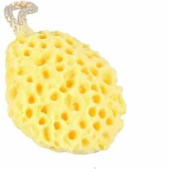 MONLY STÜCK Hydrophiler Polyurethan-Duschschwamm, Körperschwamm, Ballnetz, Luffa-Schwamm, Schrubberbürste Für Die Bequeme Reinigung Des Badekörpers (Gelb) -Angebote Fliesenleger-Werkzeug Store 68291273 4