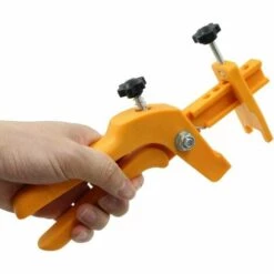 MONLY Verstellbare Nivellierklemme, Nylon-Fliesenklemme, Fliesen-Nivellierungssystem, Keramikfliese, Messwerkzeug Für Die Installation, Fliesenverlegung, Setzwerkzeug (Gelb). -Angebote Fliesenleger-Werkzeug Store 68293701 5