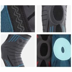 MINKUROW Kniebandage, 2 Stück Verstellbare Elastische Kniebandage, Patella- Und Bänder-Kniebandage, Sport-Kniebandage, Arthrose-Kniebandage, Atmungsaktiv Und Unisex (L) -Angebote Fliesenleger-Werkzeug Store 68297683 3