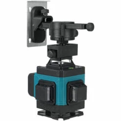 DRILLPRO 16 Lines 3D Kreuzlinienlaser Selbstnivelliered Laserebene Laserstativ Grün 360°