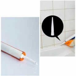 ECHOO 36-teiliges Silikon-Dichtungswerkzeug-Set, Dichtungs-Endbearbeitungswerkzeug, Ersatzkartuschen, Dichtungsdüsen -Angebote Fliesenleger-Werkzeug Store 68593071 3