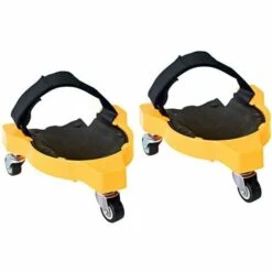 MONLY 2er Set Flexible Knieschoner Mit Rollen Für Garten, Baustelle -Angebote Fliesenleger-Werkzeug Store 68682120 4