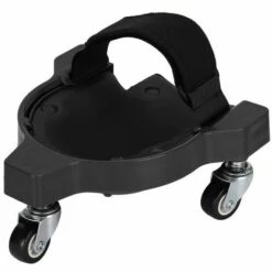 MONLY Knieschoner Für Die Holzbearbeitung, Rollende Knieschoner, Flexibler Verschiebbarer Knieschoner, Einfach Zu Verwenden Zum Bemalen Von Fliesen (schwarz)