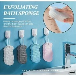 BENOBBY KIDS 2 St��ck Ultra Soft Bath Body Shower Sponge Superweicher Peeling-Badeschwamm Rosa Und Blau -Angebote Fliesenleger-Werkzeug Store 68749203 4