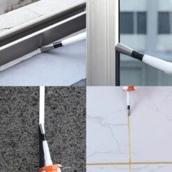 LONGZIMING 14-teiliges Set Dichtungsdüse, Edelstahl-Dichtungsdüse, Dichtungsdüsen-Applikator-Finisher-Dichtungsdüse Für Küche, Badezimmer, Fensterfliesen -Angebote Fliesenleger-Werkzeug Store 68970986 5