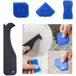 LONGZIMING Verstemmende Düse 31 Stück Edelstahl-Versiegelungsdüse Verstemmwerkzeuge Verstemmdüse Für Bad-Küche-Verstemmer -Angebote Fliesenleger-Werkzeug Store 68970988 5