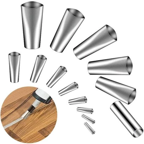 LONGZIMING Edelstahl-Klebedüse, 14 Stück Dichtungsdüse, Wiederverwendbar, Für Küche, Bad, Fenster, Fliesen Oder Ziegel, Silber 1 LONGZIMING Edelstahl-Klebedüse, 14 Stück Dichtungsdüse, Wiederverwendbar, Für Küche, Bad, Fenster, Fliesen Oder Ziegel, Silber