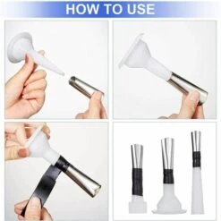 LONGZIMING Silikon-Dichtungswerkzeuge 3-in-1-Dichtungsdüsen-Kit Dichtmittel-Applikator Finishing-Kit-Set Dichtmittel-Finishing-Werkzeug Fensterwaschbecken-Dichtungsschaber -Angebote Fliesenleger-Werkzeug Store 68973635 4