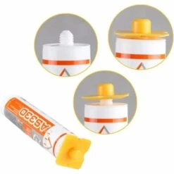 LONGZIMING 36-teiliges Silikon-Dichtungswerkzeug-Set, Dichtungs-Endbearbeitungswerkzeug, Ersatzkartuschen, Dichtungsdüsen -Angebote Fliesenleger-Werkzeug Store 68973703 5