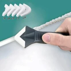 LONGZIMING 11/32 STÜCKE Fugenglätter Werkzeuge Dichtungswerkzeuge Dichtungsset, Silikon-Entfetter-Versiegelungswerkzeug Mit Dichtungsentferner/Aulking-Düsenset, Für Badezimmer Und Küche -Angebote Fliesenleger-Werkzeug Store 68974321 5